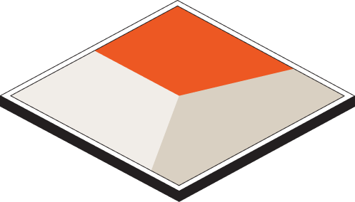 Magneto-Optical Trap Gratings — isometric illustration