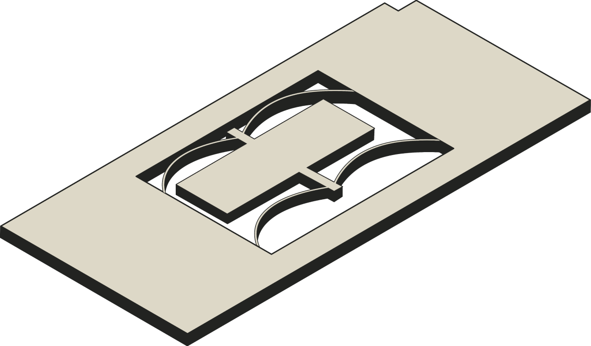 Wee-g Gravimetry — isometric illustration